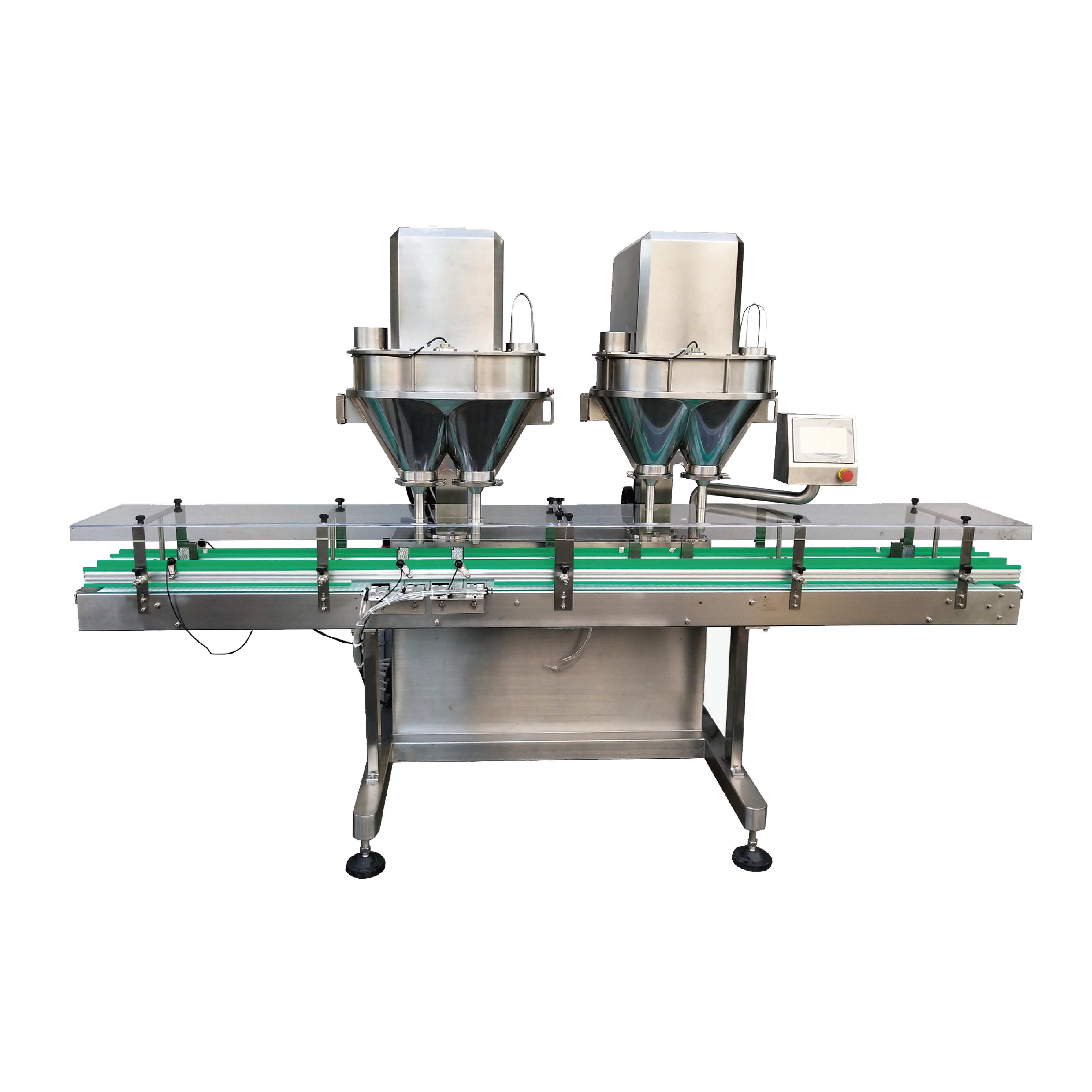 Automatic auger filling machine (2 lanes 4 fillers)