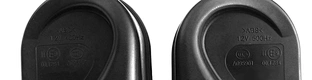 CARALL K8002 Standard Dual-Tone Fanfare Horn Set - TS16949 CRC/CC Certified 5A Snail Horn Pair with 118dB Output