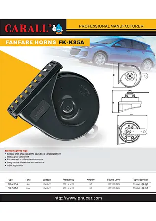 universal car horn