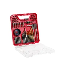 70PCS Multi‑Function HSS Titanium Coated Drill And Screwdriver Bit Kit With Storage Case‑PowerLibre PL-DRL-0004